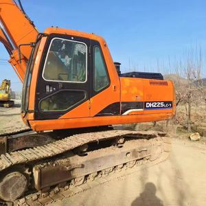 Excavatrice sur chenilles de taille moyenne DOOSAN DH225lc-7 d'occasion à bas prix, livraison gratuite, nouveau modèle, excavatrice agricole hydraulique - Product Image 5