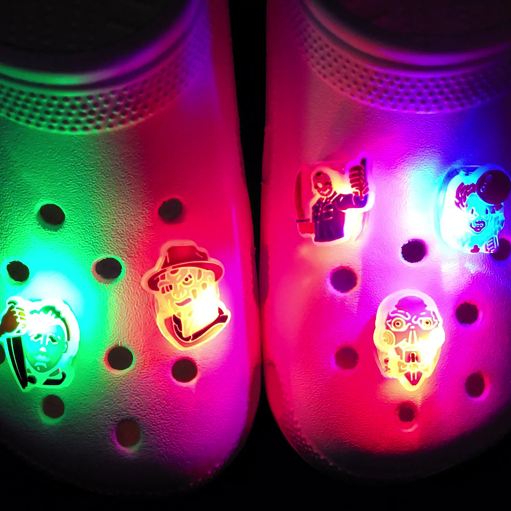 Light Up Shoe Charms Illuminate Your Clogs in Style