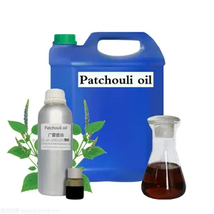 Planta de aceite de pachulí suministrada directamente por el fabricante-extraído para uso diario, el contenido de alcohol de la ciruela de pachulí es 26%.