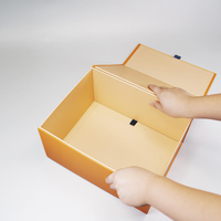 Caja de Regalo Magnética Plegable Grande Premium, Caja de Embalaje de Cartón Rígido para Vestido de Novia, Caja de Ropa Personalizada de Lujo