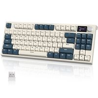 Teclado Mecánico Inalámbrico ATTACK SHARK K86 con Interruptores Lineales Pre-Lubificados, RGB, para Gamers de PC
