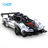 Cada C51054 Z-Wind Building Blocks control remoto coche bloques de construcción coche deportivo pequeño rompecabezas de partículas regalo para niños