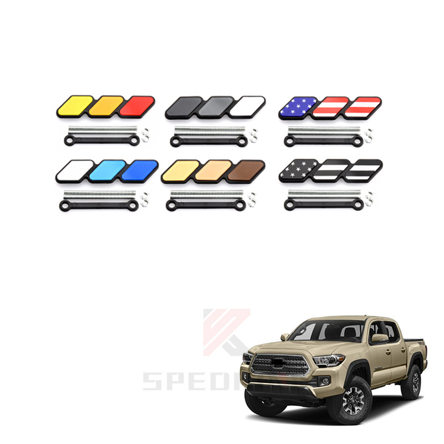 Spedking Best Selling 2016-2023 Grille Badge for TOYOTA TACOMA Decoration for TRD Grille Badge