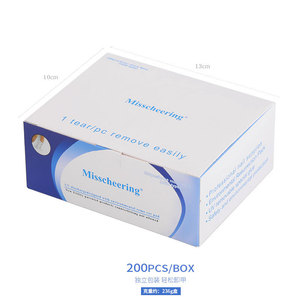 Individually Wrapped Nail Polish Remover Pads Eco Nail Removal Wipes for Fast Clean Manicure Soak Off - Product Image 1