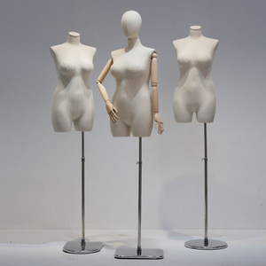 Large Size Women's Clothing Model Prop Female Half-Body <strong>Window</strong> Mannequin Fat Girl Big Butt Human Body <strong>Display</strong> Stand Adjustable - Product Image 5