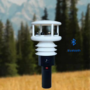 Station météo numérique portable à ultrasons HAWS002D, capteur météo portable, écran tactile, OEM ODM pour l'agriculture - Product Image 1
