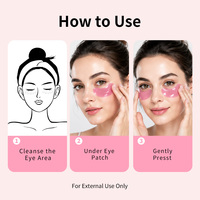 Patchs pour les yeux anti-âge et anti-poches au peptide PDRN de qualité supérieure pour femmes