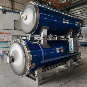 Esterilizadores de Alimentos Automáticos Personalizados de Acero Inoxidable para Altas Temperaturas (134-135 °C), Nuevos, Envasados al Vacío, Embotellados y Enlatados, 1 Año de Garantía - Product Image 4