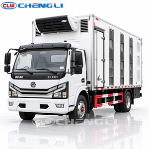 รถบรรทุกสัตว์ Dongfeng 4x2 12 ตัน สำหรับขนส่งโค กระบือ สัตว์ปีก รถขนส่งสัตว์สำหรับการขนส่งในฟาร์ม - Product Image 1