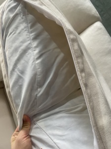 <span class=keywords><strong>Sofa</strong></span> kain polos lembut elegan, tempat tidur <span class=keywords><strong>Sofa</strong></span> kain bentuk U sudut awan bawah putih nyaman