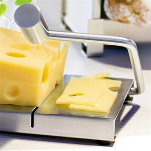 Coupe-fromages et coupe-beurre avec fil de coupe réglable, planche à découper le fromage, 5 fils de coupe de rechange en acier inoxydable - Product Image 6