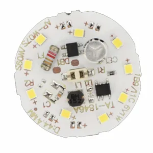 DOB Novos Produtos Led Light Circuit Boards 12w 20w 30w 40w 50w 60w Led Dob Light Source Module led bulbo raw material DOB