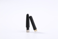 Konektor Lurus dan Sudut Kanan Pria Antena Karet Wifi Omni Directional untuk Modul Router Nirkabel