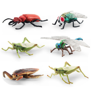 Modèles d'insectes de simulation transfrontaliers Xinhen pour la cognition éducative des enfants : sauteurs, mouches, coléoptères, libellules - Product Image 2