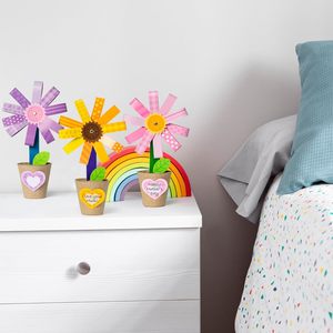 NEW 2025 Fun DIY Sunflower Art Activities for Kids DIY Spring Flower <strong>Paper</strong> Pot Craft <strong>Kits</strong> <strong>Make</strong> Your Colorful Flowers Gift Crafts - Product Image 6