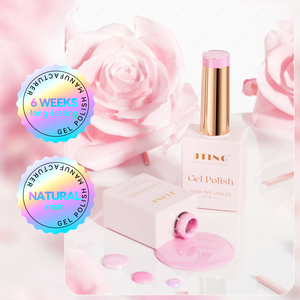 Jting Hot phổ biến 36 màu sắc sữa màu hồng gel đánh bóng tùy chỉnh thương hiệu riêng OEM/ODM độc đáo sữa màu hồng gel đánh bóng chai - Product Image 4