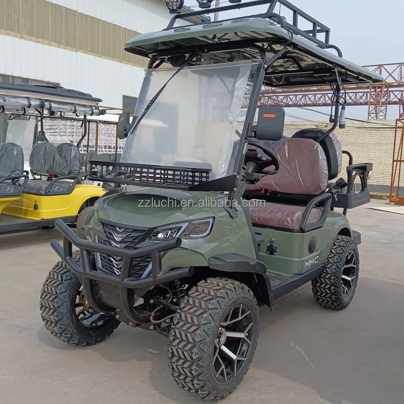 High Quality Exclusive 4 Seaters new electric 4x4 golf cart or Gas Powered Lifted Off Road golf cart
