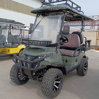 Voiture de golf électrique 4x4 neuve de haute qualité et exclusive, 4 places, ou voiture de golf tout-terrain surélevée à essence