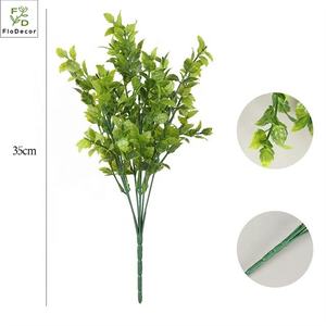 Pianta Artificiale di Felce ed Eucalipto Persiano Direttamente dalla Fabbrica, Decorazioni Floreali in Plastica per la Scuola - Product Image 4