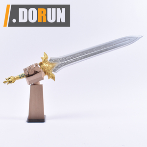 Accessoire d'halloween en mousse PU de 31.5 pouces, épée de Kirito Kirigaya Kirigaya <span class=keywords><strong>Kazuto</strong></span> Cosplay d'halloween Yuuki Asuna épée noire - Product Image 1