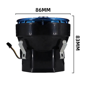 Luz LED RGB para Ventilación de <span class=keywords><strong>Aire</strong></span> de Coche YD, 86 mm, Cambio de Color, Control Remoto, 7 Colores, Interior, Ajuste Universal - Product Image 2
