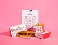 Vente en gros d'emballages alimentaires, usine chinoise, service d'impression d'emballages alimentaires écologiques personnalisés, emballage pour la restauration rapide, boîte à emporter