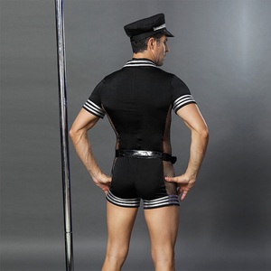 Lencería <span class=keywords><strong>Sexy</strong></span> Transparente Negra para <span class=keywords><strong>Hombre</strong></span>, <span class=keywords><strong>Disfraz</strong></span> Erótico de <span class=keywords><strong>Hombre</strong></span> Policía, Disfraces de Pareja para Halloween, <span class=keywords><strong>Disfraz</strong></span> <span class=keywords><strong>Sexy</strong></span> de <span class=keywords><strong>Hombre</strong></span> Policía - Product Image 5