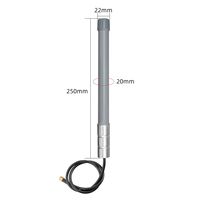 Antenne externe verticale 4G LTE en fibre de verre 1~3dBi pour modem cellulaire, passerelle, point d'accès sans fil, routeur YS-F4 avec connecteur N mâle