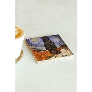 Posavasos de 21 cm con diseño de una sola piedra de la serie Vincent Van Gogh - Product Image 2