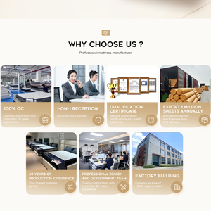 Nhà khách sạn Bộ nhớ Bọt Túi mùa xuân lai Nệm bền vải dệt kim sâu ngủ Túi mùa xuân Nệm nóng bán phòng ngủ - Product Image 5