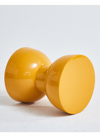Tabouret rond en plastique moderne pour salle à manger, repose-pieds de luxe pour intérieur, meuble de salon, table basse