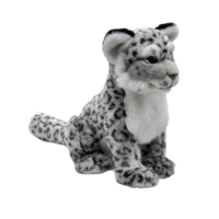 Peluche douce personnalisée CE EN Léopard des neiges mignon ODM OEM animaux en peluche pour la Saint-Valentin cadeau jouets en peluche fabrique