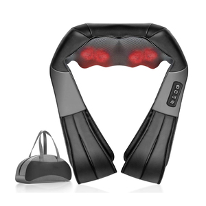 LUYAO-VIBRADOR ELÉCTRICO para espalda, masajeador para cuello, hombros y espalda, chal, cinturón de masaje - Product Image 1