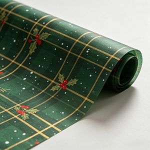 Red <strong>Green</strong> Packaging <strong>Paper</strong> Holiday Party Favor Gift Wrapping <strong>Paper</strong> Custom Color Printing Christmas <strong>Tissue</strong> <strong>Paper</strong> - Product Image 4