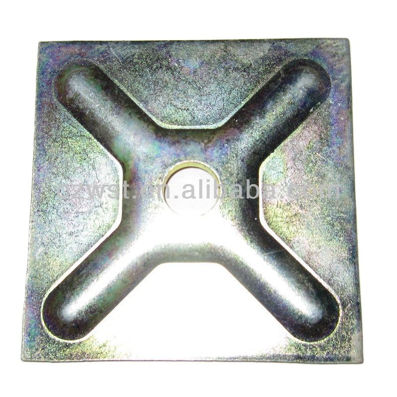 Большой подшипник из нержавеющей стали квадратной пластины шайбы