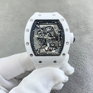 2026 New Men's 055 Automatic Skeleton Mechanical <b>Watch</b> Ceramic Case Sapphire Crystal Luxury Designer Wristwatch OEM - Product Image 1