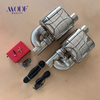 Silencieux d'échappement universel à valve 2,5 / 3 pouces |   Kit de télécommande à commande par aspiration |   Silencieux à haut débit en acier inoxydable T304