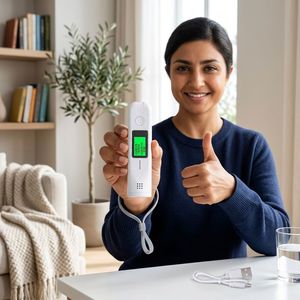 Éthylotest numérique portable professionnel neuf d'usine, testeur d'alcool <span class=keywords><strong>électronique</strong></span> précis en ABS - Product Image 1