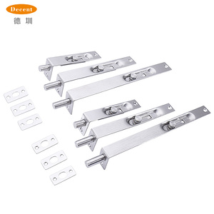 Perangkat keras keamanan baja nirkarat bahan pintu masukkan baut 4/6/8/10/12 inci selot pintu kayu - Product Image 3