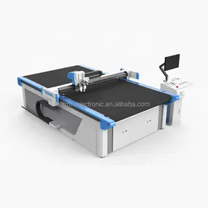 Máquina de corte plana para roupas, plotter 2516, mesa estática CNC, 2500*1600mm, para corte de roupas