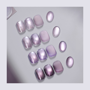 <span class=keywords><strong>Mrnail</strong></span> ชุดกาวทาเล็บเจล UV สำหรับตาแมวสีม่วง - Product Image 6