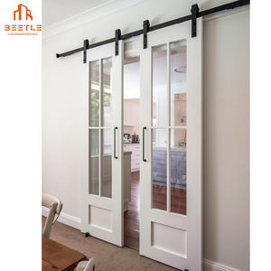 Design a doppio scorrimento, la porta del fienile sblocca la flessibilità e la comodità del <span class=keywords><strong>passaggio</strong></span> domestico - Product Image 2