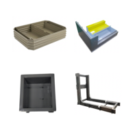 Fabrication de tôlerie de haute précision, boîtier métallique, revêtement en poudre, châssis, coque pour boîtier PC, pièces en tôle