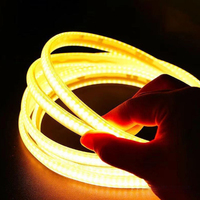 Bande LED COB en gros AC 110V 220V, 288 LED/m, haute efficacité, étanche IP67, dimmable, rouleau de 100M