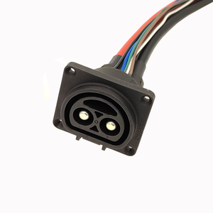 Enchufe Original Chogori Banga 100 2 + 6pin(100A + 5A) con Cable de 20cm 5AWG + 22AWG para intercambio de batería Ebike EV - Product Image 2