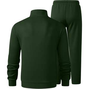 Survêtement personnalisé 2 pièces à fermeture éclair pour hommes, tenues de sport coupe-vent en nylon avec logo, sweat-shirt imperméable, joggers, pantalons de survêtement - Product Image 6