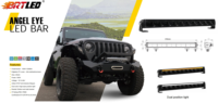 BRTLED brevet vtt barre lumineuse LED sans vis voiture tout-terrain atv barre lumineuse LED 4x4 20 pouces barre LED feux tout-terrain