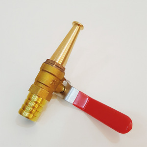 Boquilla de cobre para manguera contra incendios DN20 de 3/4 pulgadas, pistola de pulverización de alta presión para equipos de extinción de incendios - Product Image 2