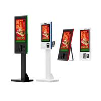 Máquina de Pantalla Táctil para Mostrador con Impresora y Pago NFC para Tiendas Minoristas, Pequeñas Empresas, Kiosco Inteligente de Autoservicio