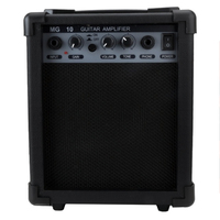Speaker Amplifier Gitar Bass Musik 10W Berkualitas Tinggi Dengan Output Headphone
